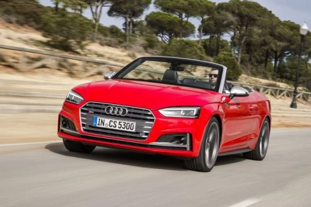 Miniaturansicht von Audi S5 Cabriolet TFSI Quattro Vorderansicht