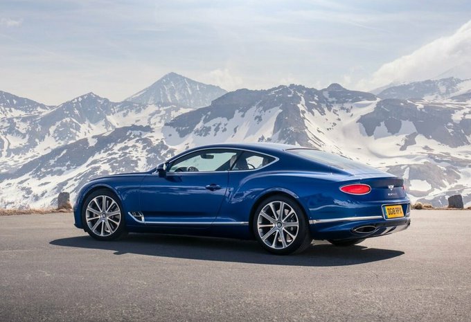 Bentley Continental GT 4.0 V8 Rückansicht