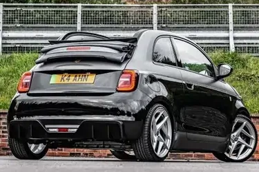 Thumbnail of Fiat 500eC La Prima Rear view