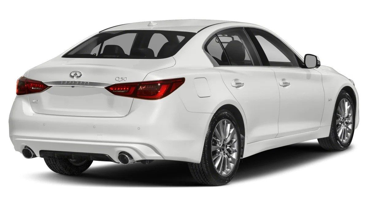 Infiniti Q50 Hybrid Luxe Rückansicht