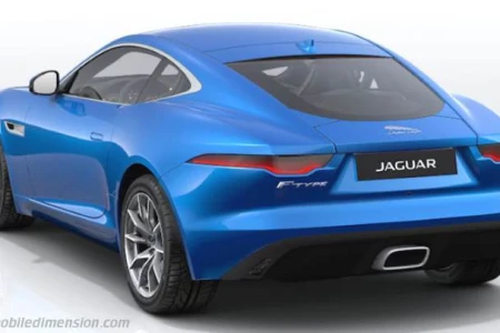 Náhled Jaguar F-type Coupe P300 R-Dynamic Zadní pohled
