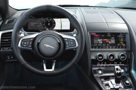F-type Coupe P300 Čelní pohled