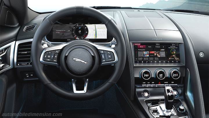 Jaguar F-type Coupe P300 Interiér