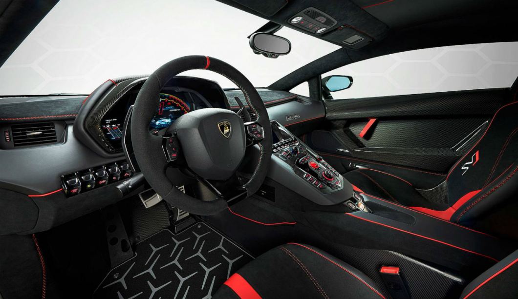 Lamborghini Aventador S Interior