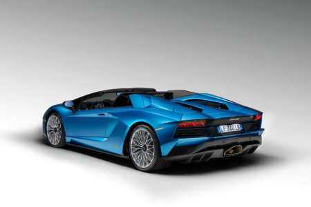 Náhľad Lamborghini Aventador Roadster S Pohľad zozadu