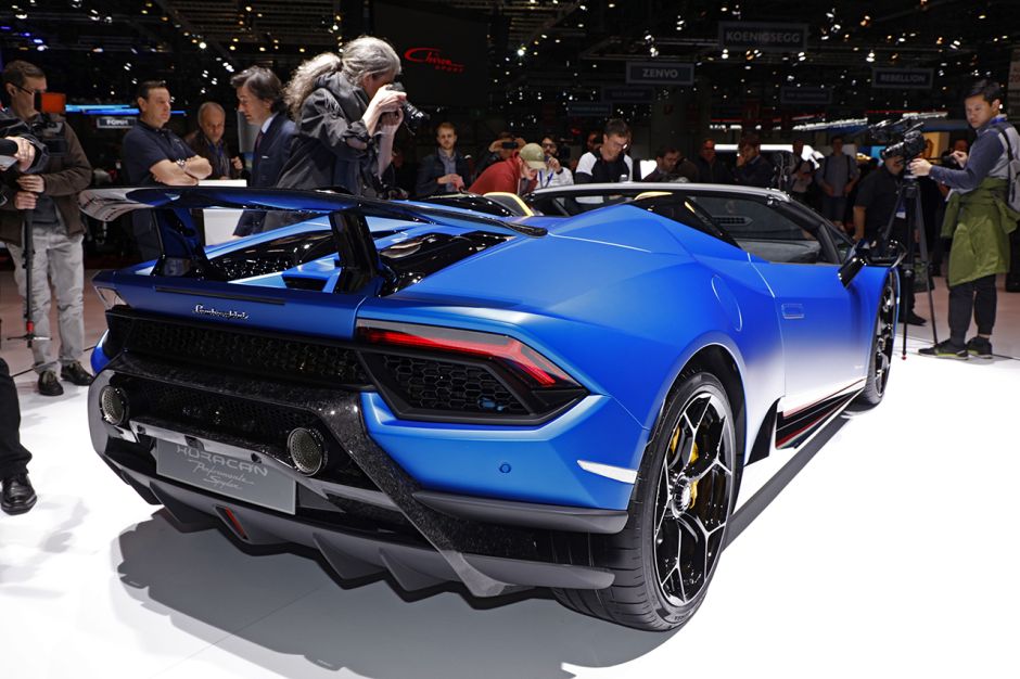 Lamborghini Huracan Performante Rear view