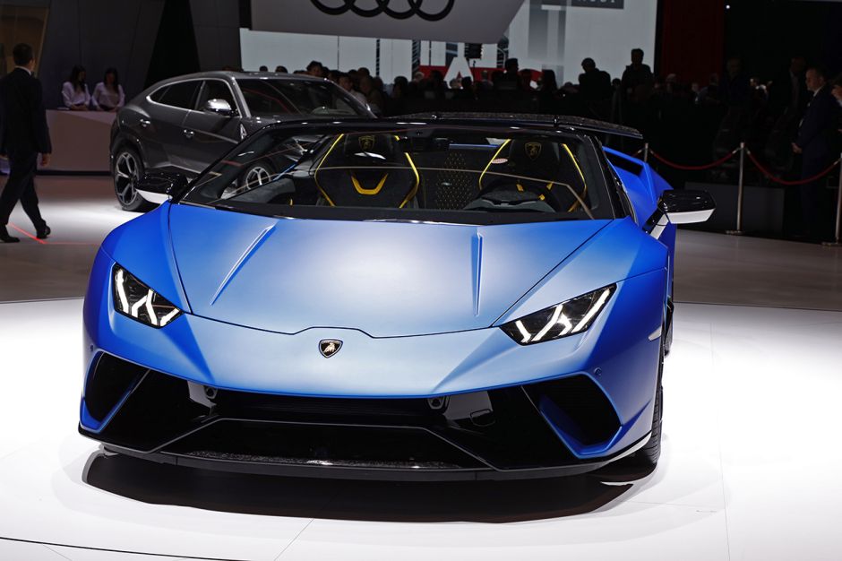 Lamborghini Huracan Performante Čelní pohled