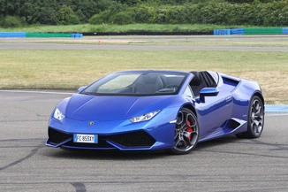 Thumbnail of Lamborghini Huracan Spyder LP580-2 Front view