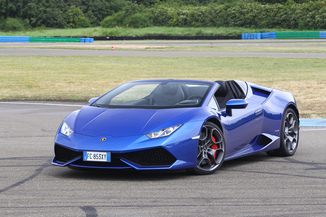 Lamborghini Huracan Spyder LP580-2 Pohľad zpredu