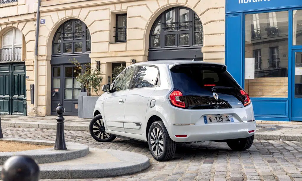 Renault Twingo Electric Intens Rückansicht