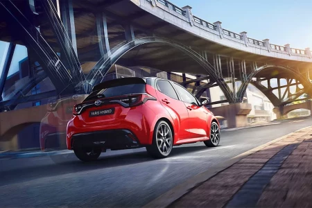 Miniaturansicht von Toyota Yaris 1.5 Hybrid Launch Edition Rückansicht