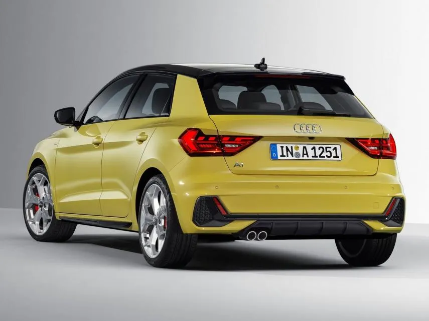 Audi A1 Sportback 25 TFSI Zadní pohled