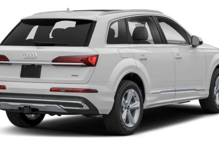 Miniaturansicht von Audi Q7 55 TFSI E Quattro Pro Line Plus Rückansicht