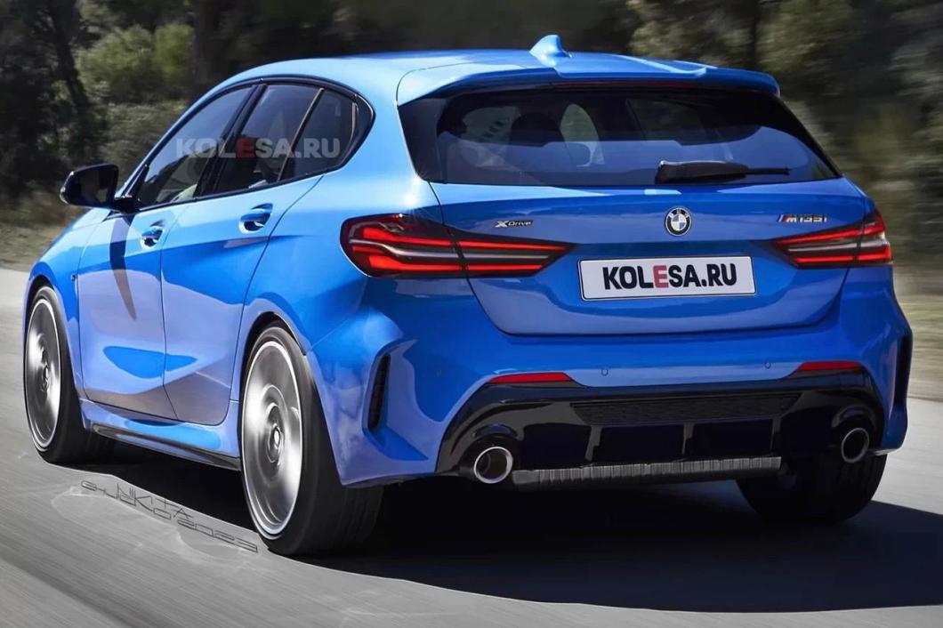 BMW 120d Zadní pohled