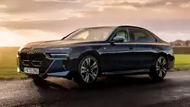 BMW 740d XDrive Čelní pohled