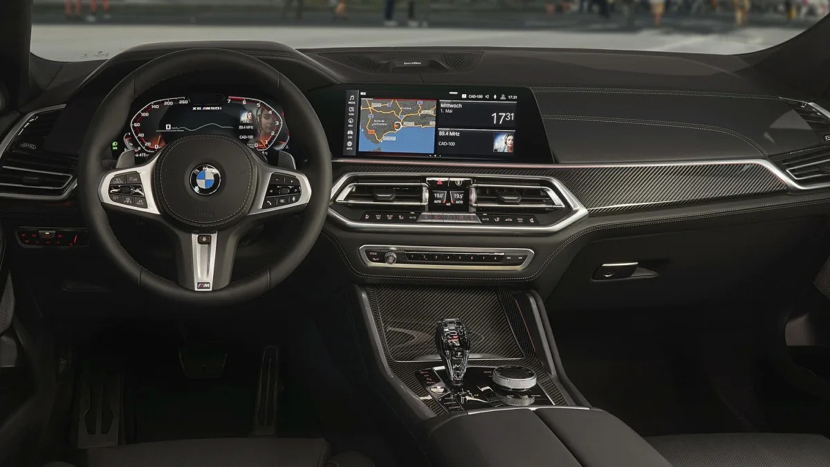 BMW X6 M Competition Interiér