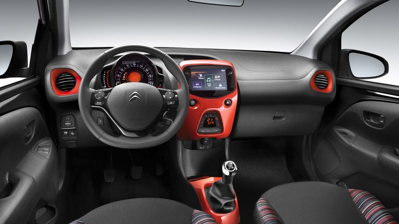 Citroen C1 VTi 72 JCC+ Interior