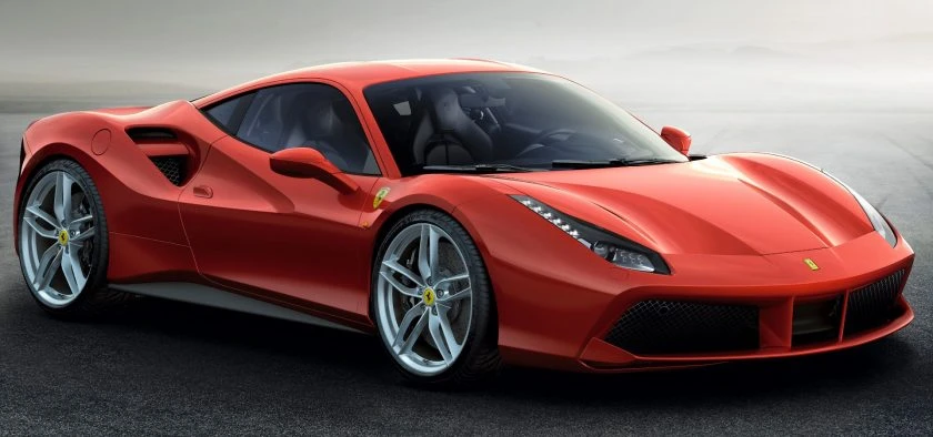 Ferrari 488 GTB Pista Front view