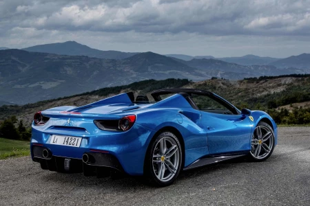 Náhled Ferrari 488 Spider Pista Zadní pohled