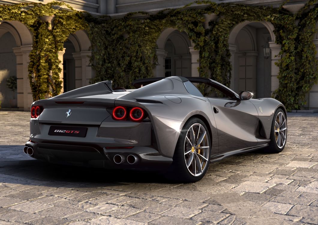 Ferrari 812 Superfast Rear view