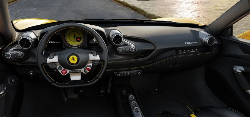 Ferrari F8 Spider Interior