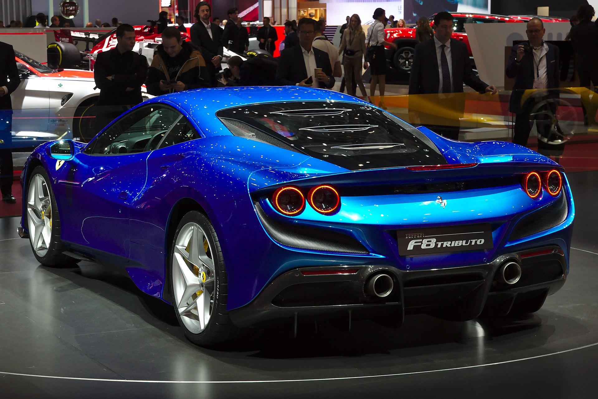 Ferrari F8 Tributo Rückansicht