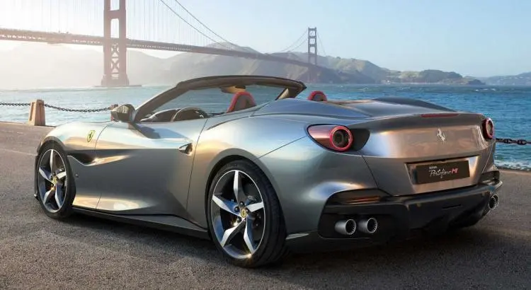 Ferrari Portofino 3.8 T Pohľad zozadu