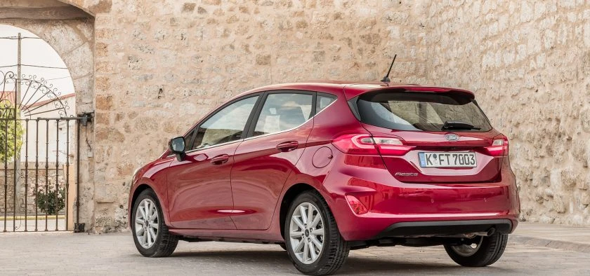 Ford Fiesta 1.0 EcoBoost 95hp Titanium X Rückansicht