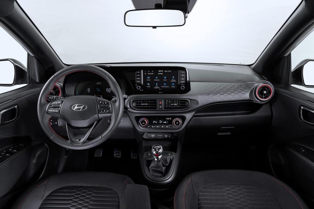 Hyundai I10 1.0 T-GDI N Line 5-zits Interiér
