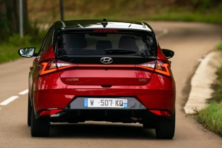 Miniaturansicht von Hyundai I20 1.0 T-GDI Premium Sky Rückansicht