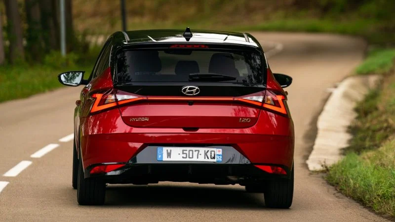 Hyundai I20 1.0 T-GDI Premium Sky Rückansicht