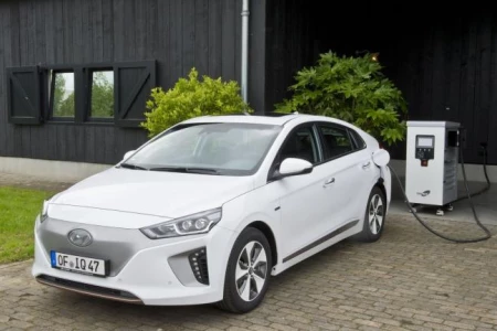 Thumbnail of Hyundai Ioniq Electric Premium Design Sky Front view