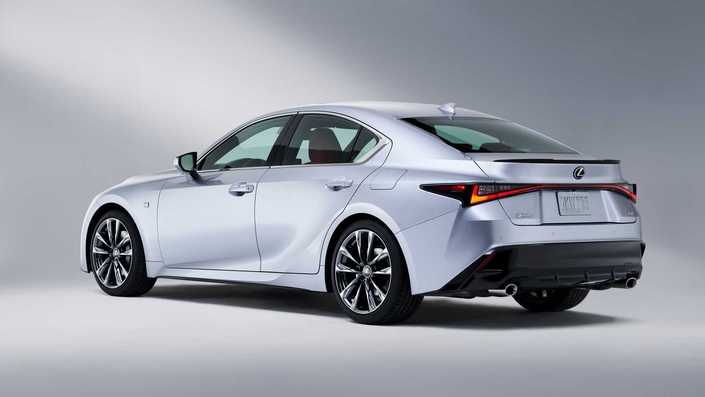 Lexus IS 300h Business Line Pro Pohľad zozadu