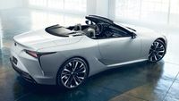 Lexus LC 500 Convertible Pohľad zozadu
