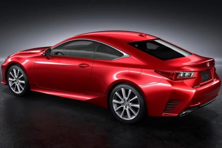 Miniaturansicht von Lexus RC F Rückansicht