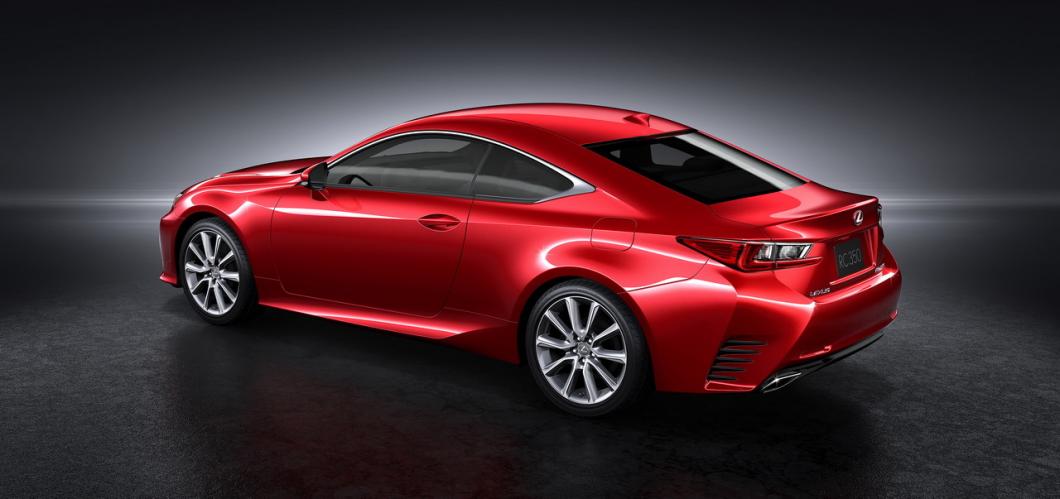Lexus RC F Rückansicht