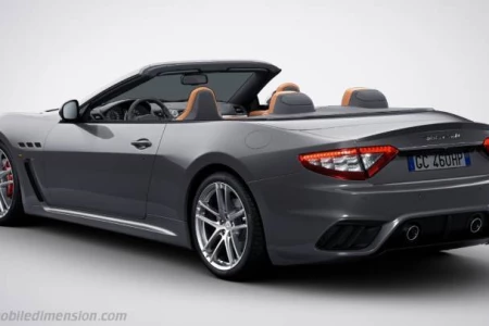 Náhľad Maserati GranCabrio MC Pohľad zozadu