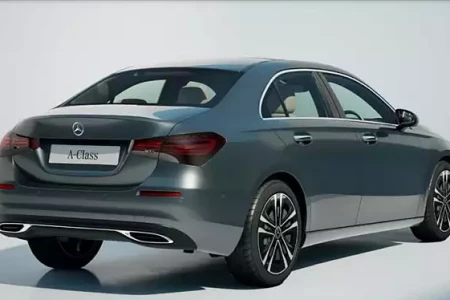 Miniaturansicht von Mercedes-Benz A 250 E Business Solution AMG Rückansicht