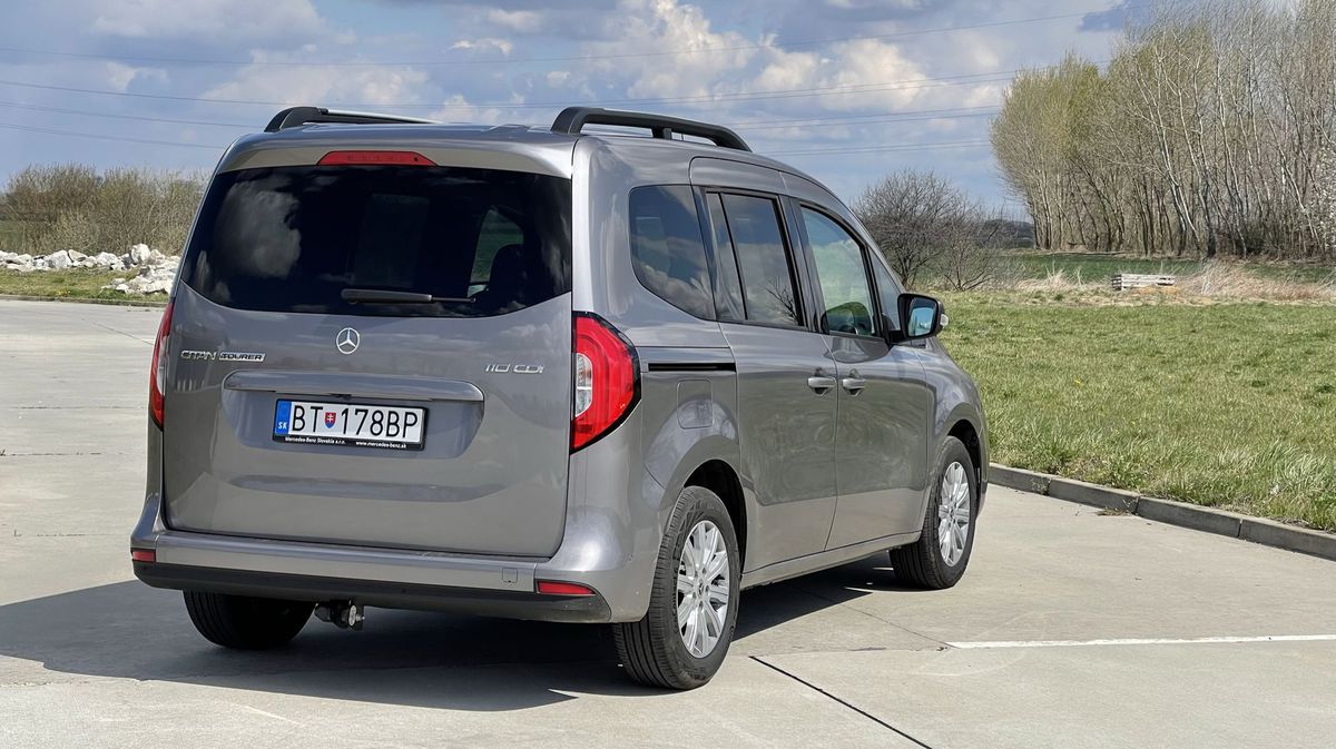 Mercedes-Benz Citan Tourer L 108 CDI Ambiente Zadní pohled