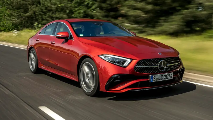 Mercedes-Benz CLS 400 D 4MATIC Čelní pohled