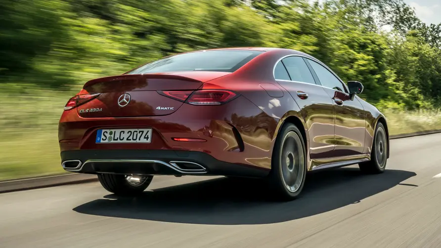 Mercedes-Benz CLS 400 D 4MATIC Zadní pohled