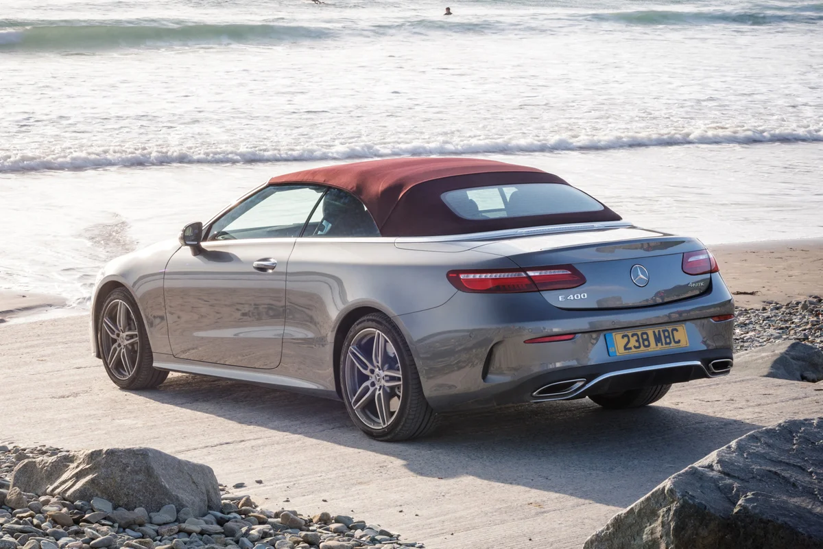 Mercedes-Benz E 200 Cabriolet Zadní pohled