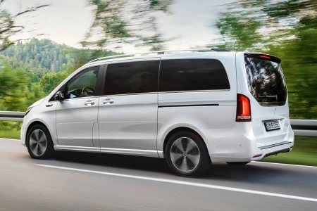 Náhled Mercedes-Benz EQV 300 Extra Lang Zadní pohled