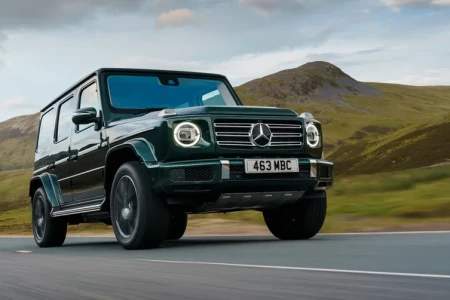 Miniaturansicht von Mercedes-Benz G 400 D Vorderansicht