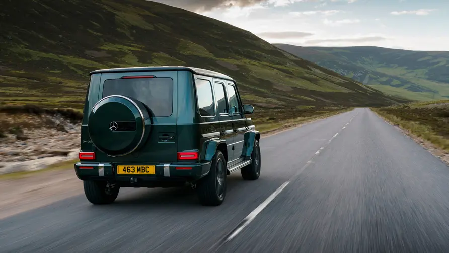 Mercedes-Benz G 400 D Rückansicht
