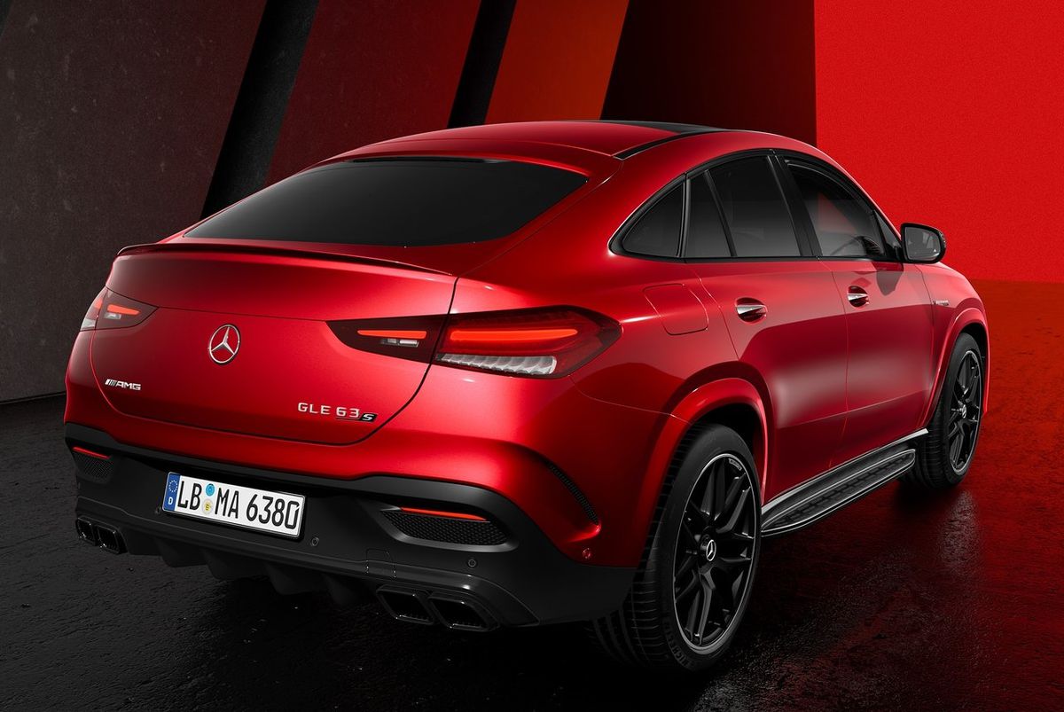 Mercedes-Benz GLE 400 D 4MATIC Coupe Rear view