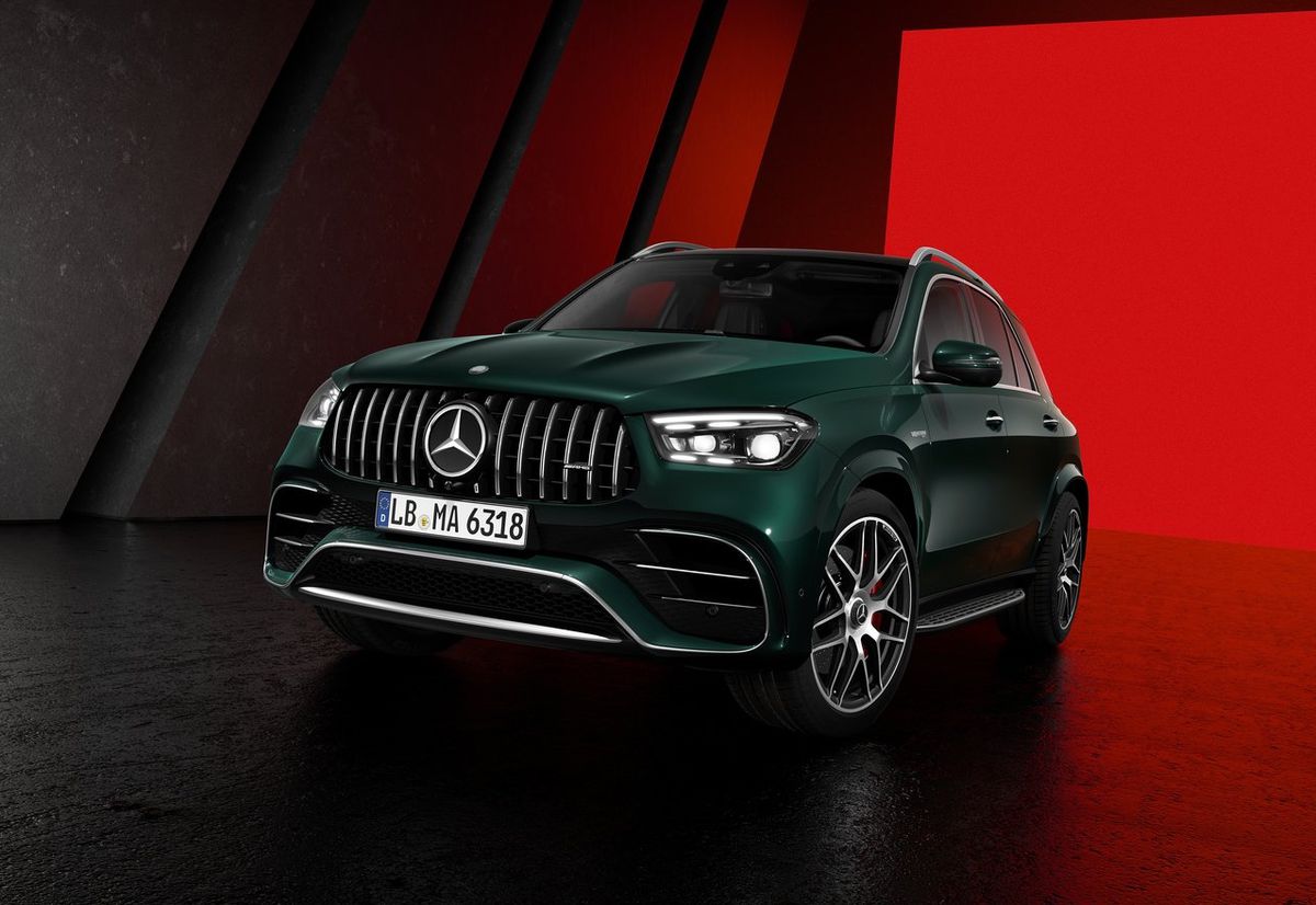 Mercedes-Benz GLE 350 E 4MATIC Čelní pohled