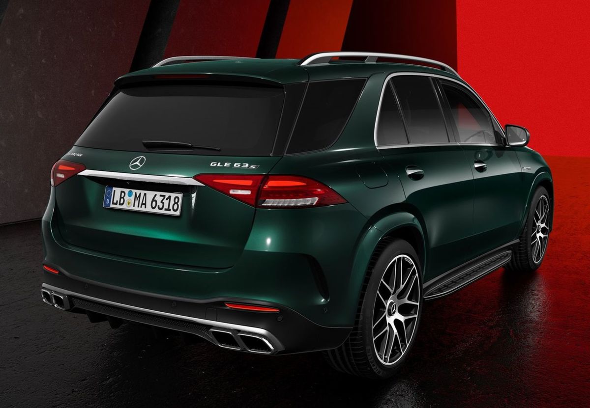 Mercedes-Benz GLE 350 E 4MATIC Zadní pohled