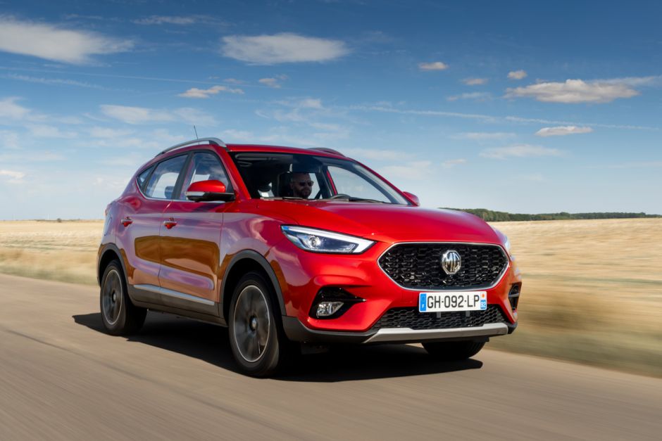 MG ZS EV Comfort Čelní pohled