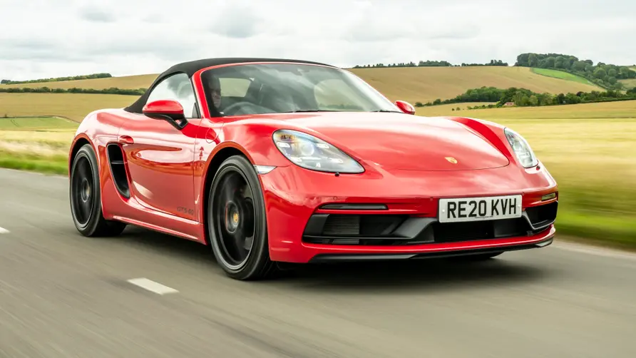 Porsche 718 Boxster GTS 4.0 Čelní pohled